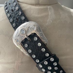 Tony Lama Rhinestone Western Belt